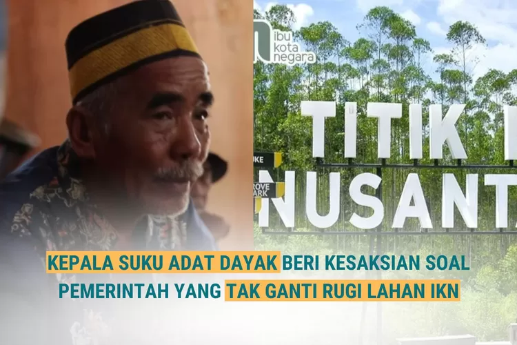 Polemik antara masyarakat adat Kalimantan Timur dengan pemerintah soal lahan yang akan dibangun IKN masih terus berlanjut. (YouTube Tempo dan Instagram IKN)