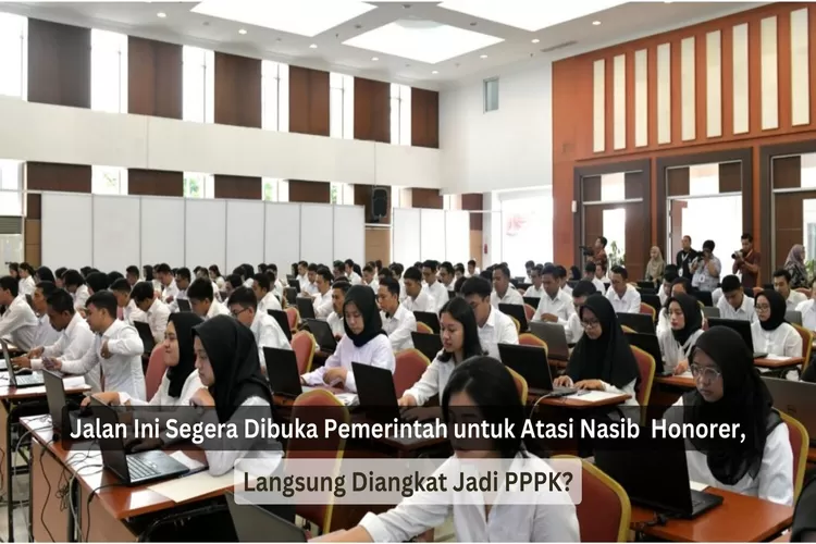 Jalan Ini Segera Dibuka oleh Pemerintah untuk Atasi Nasib Tenaga Honorer, Langsung Diangkat Jadi PPPK?