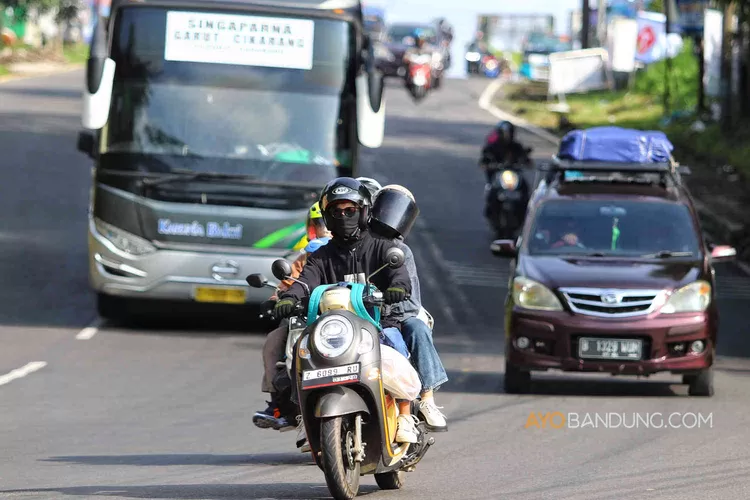 85.000 Kendaraan Lintasi Nagreg, 5 Kali Diberlakukan One Way