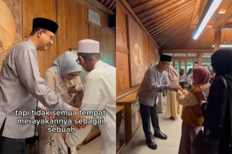 Warga Rela Antri dan Berdesak-desakan, Open House di Rumah Anies Baswedan malah Disebut Tidak Sediakan Makanan dan Pelit