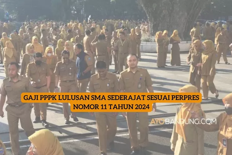 Segini Besaran Gaji PPPK Lulusan SMA Sesuai Masa Kerja dalam Amanat Perpres Nomor 11 Tahun 2024