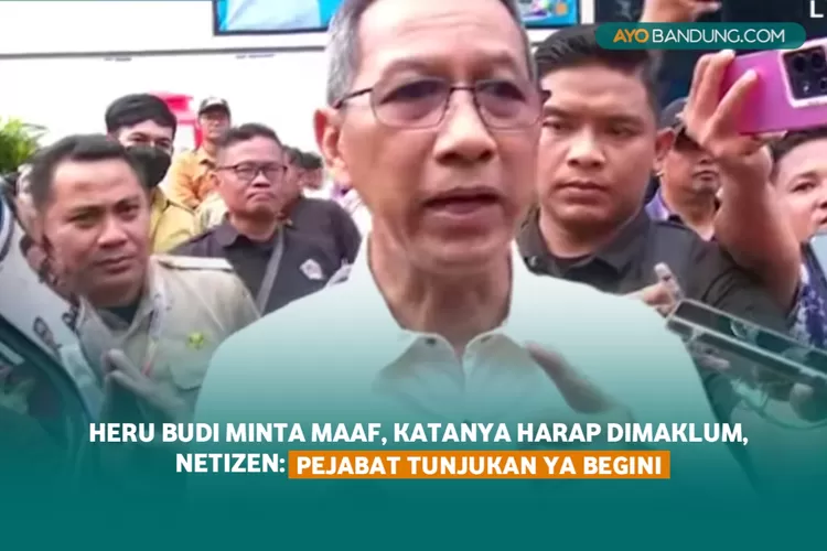 Heru Budi Minta Maaf, Katanya Harap Dimaklum, Kena Kritik Pedas: Pejabat Tunjukan ya Begini