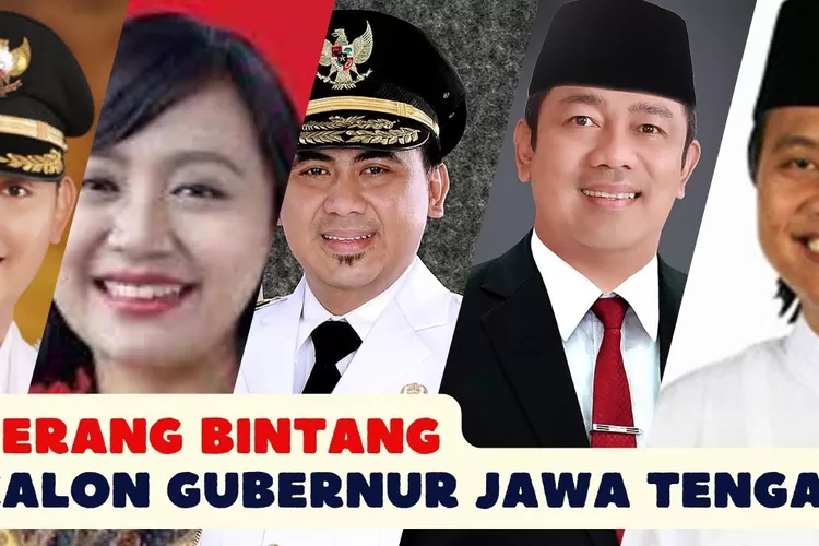 Dapil Neraka! Ini 10 Kandidat Calon Gubernur Jawa Tengah 2024, Kandang Banteng Bakal Diacak-acak?