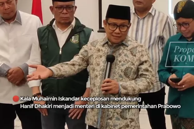 Keceplosan Dukung Hanif Dhakiri, Netizen: Kocak ! Loh, kok minta jatah?