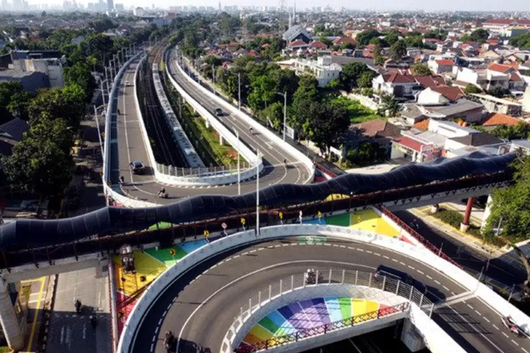 Tak Heran Telan Rp306 Miliar, Flyover Mirip Tapal Kuda yang Dibangun Anies Baswedan Ini Jadi Solusi Atasi Kemacetan Jakarta