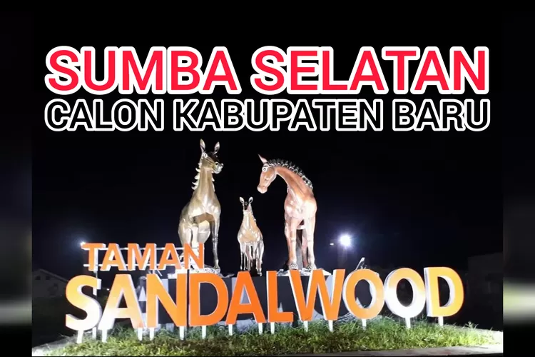 Kabupaten Sumba Selatan akan Mekar dari Kabupaten Sumba Timur, Wilayahnya Terdiri dari 5 Kecamatan