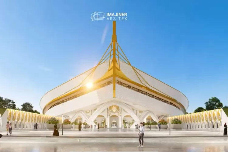 Telan Anggaran Rp 1 Triliun, Masjid Megah Seluas 2 Hektar di Makassar Ini akan Miliki Menara Tinggi yang Kalahkan Monas