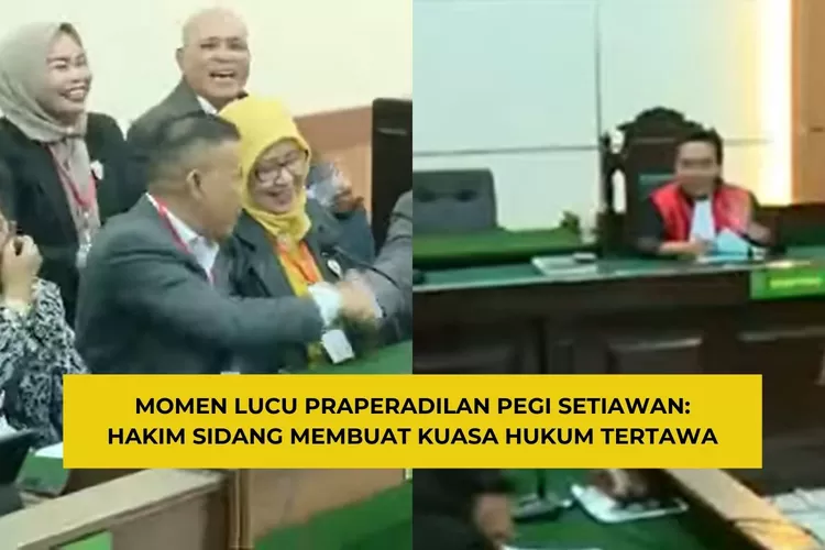 Momen Lucu Praperadilan, Hakim Membuat Kuasa Hukum Pegi Setiawan ...