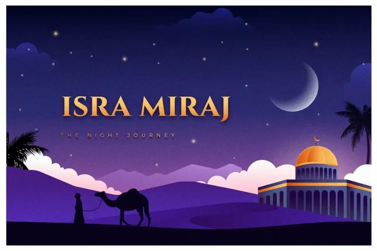 Ilustrasi Isra Miraj (Freepik/freepik)
