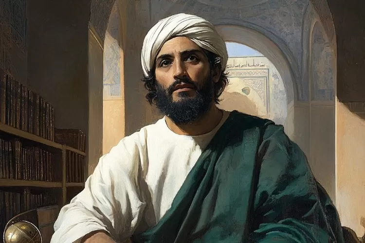 Abu Yusuf Ya'qub ibn Ishaq al-Kindi, sang Filsuf Muslim. (X.com/@RoyalHistoryEve)