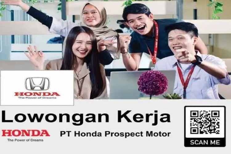 LOKER TERBARU JANUARI 2024: PT Honda Prospect Motor Buka Lowongan Kerja ...