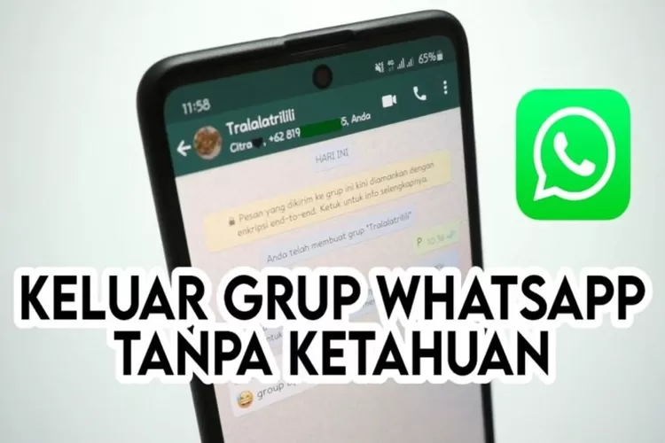 Dijamin Tak Diketahui Oleh Anggota Lain Begini Cara Keluar Dari Grup Whatapp Secara Diam Diam 4375