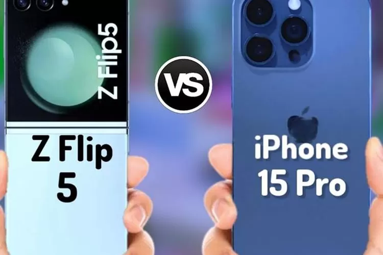 iPhone 15 Pro vs Samsung Galaxy Z Flip 5