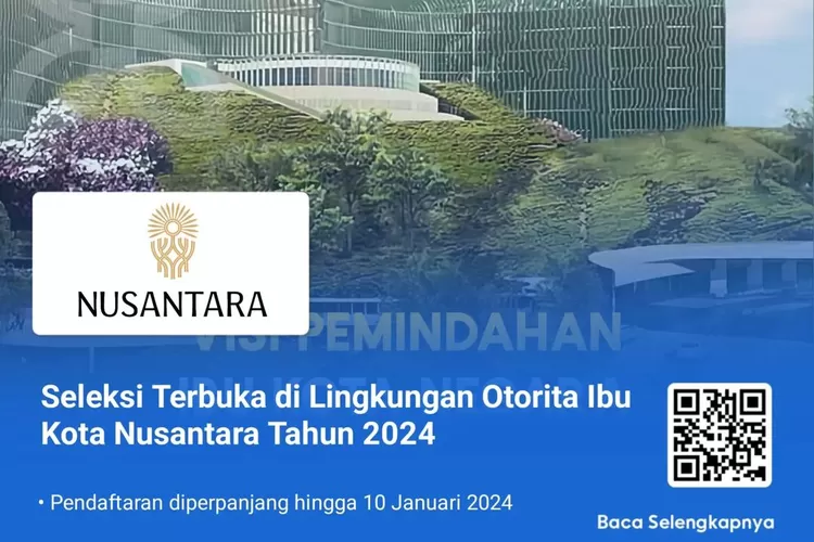 TERBARU! Otorita Ibu Kota Nusantara Buka Kesempatan Kerja, Batas Umur ...