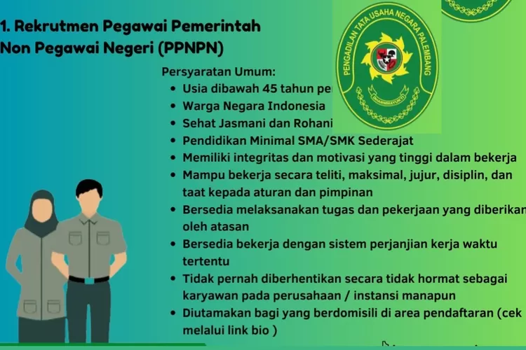 Pengadilan Tinggi Tata Usaha Negara Buka Kesempatan Kerja Untuk SMA/SMK ...