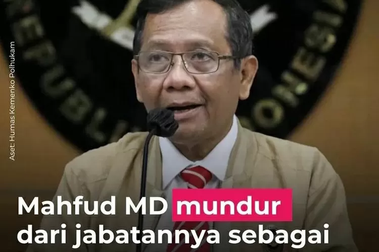 Mahfud Resmi Mengundurkan Diri Dari Kabinet Jokowi, Begini Respon Tak ...