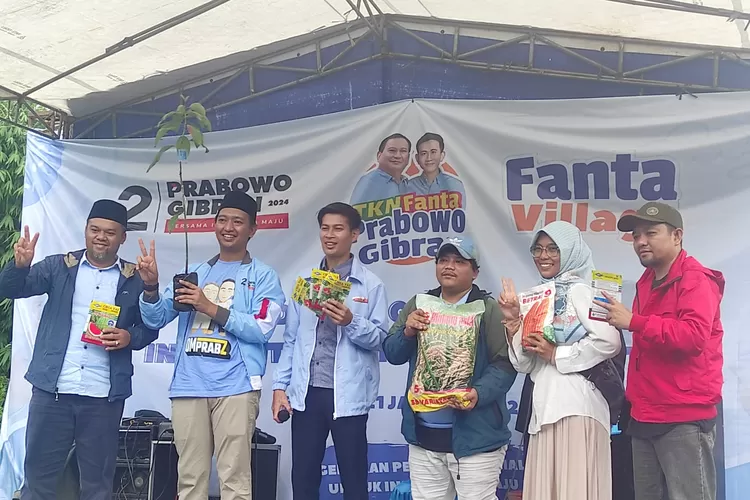 Tim Kampanye Nasional (TKN) Pemilih Muda (FANTA) Bidang Pertahanan Keamanan (Hankam) Prabowo-Gibran  Ajak Petani Milenial Bertani dan Berinovasi (catatanfakta.com)