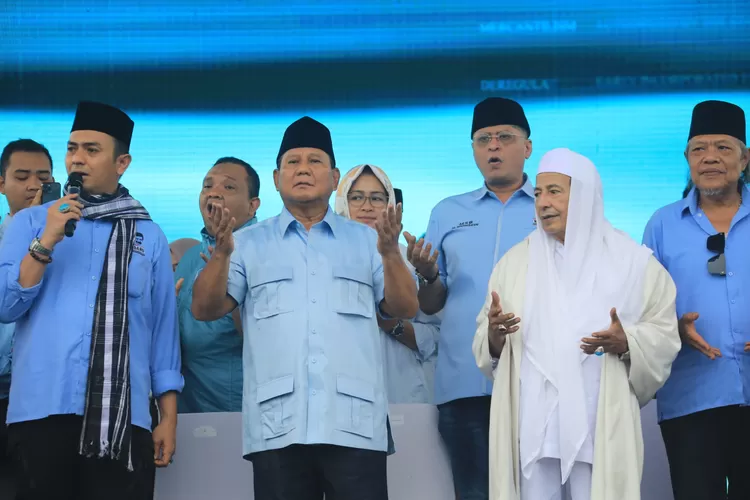 Prabowo dan Habib Lutfi di Serang Banten (Catatanfakta.com)