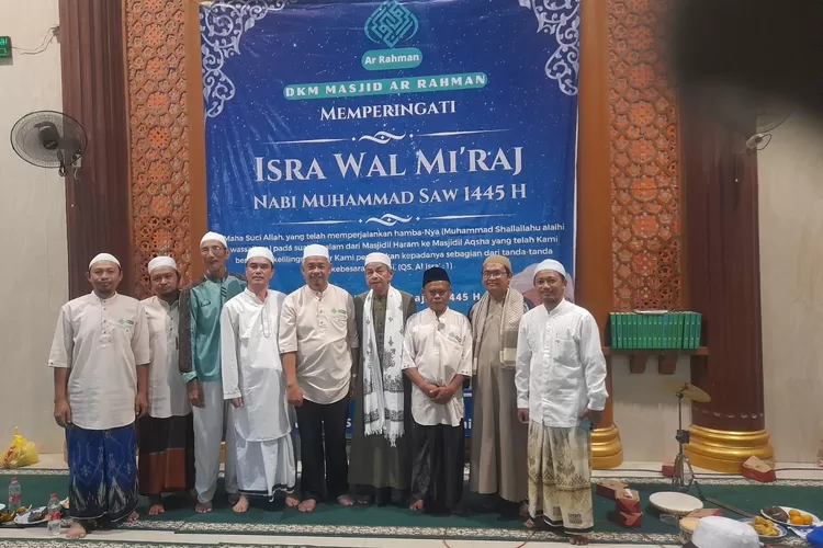 Peringatan Isra Miraj Masjid Ar-Rahman TCA (Catatanfakta.com)