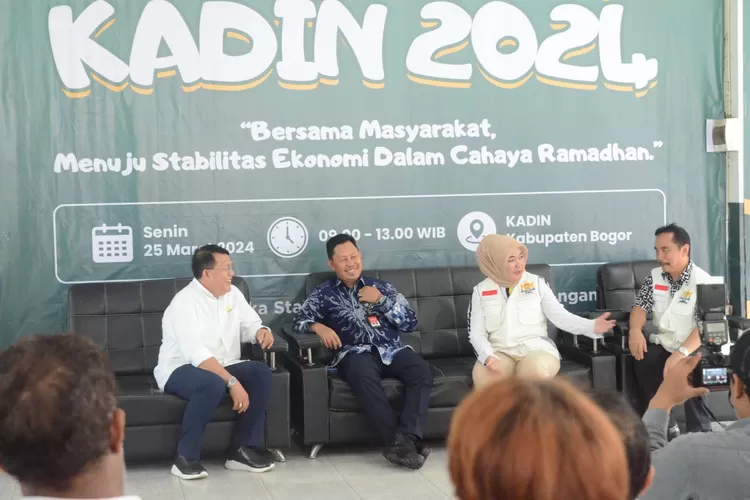 Kadin dan Pemerintah Kabupaten Bogor Gelar Pasar Murah 