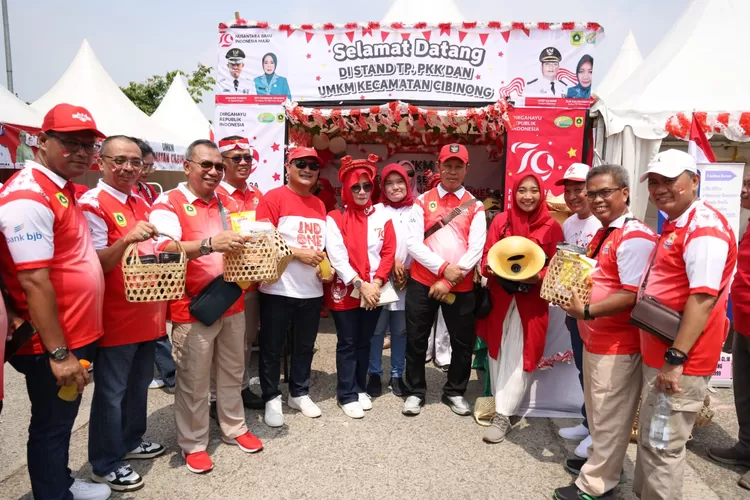 Kirab Bendera Merah Putih Kabupaten Bogor  (Diskominfo)