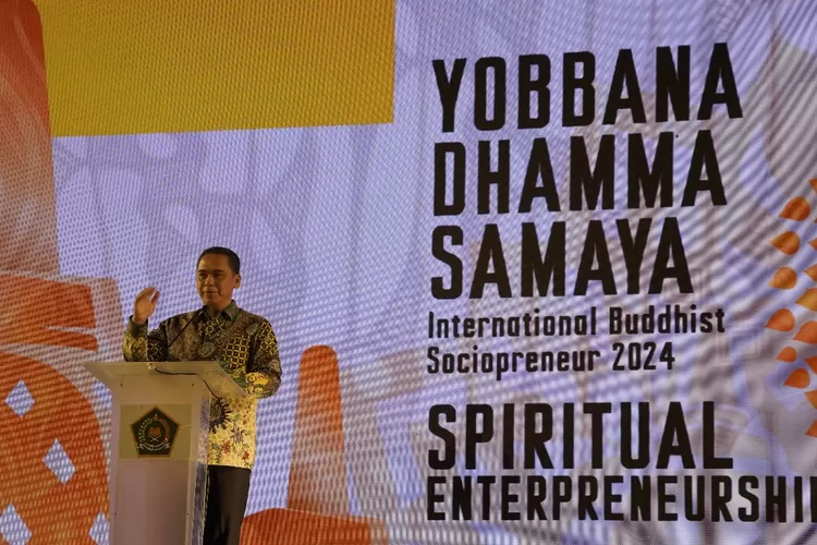 Pemuda Buddhis Internasional Berkumpul di Borobudur untuk Mempelajari Spiritual Entrepreneurship (kemenag)