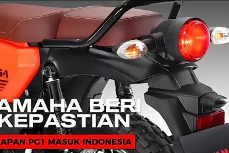 Yamaha PG1, motor bebek trail pesaing Honda CT 125 (YRP Official)
