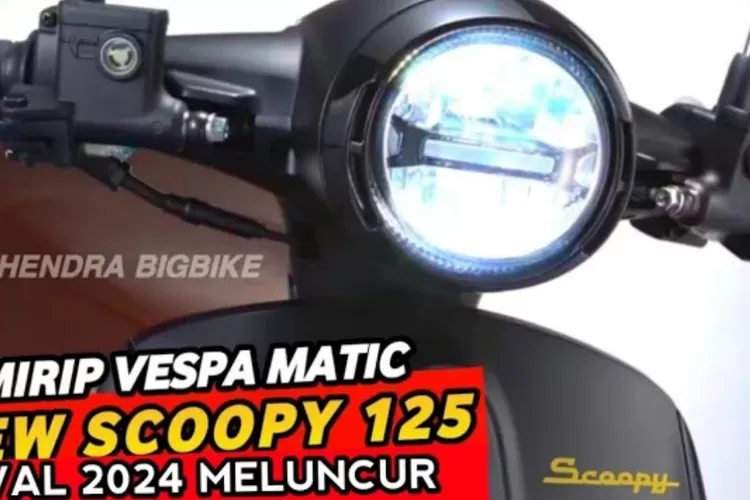 New Scoopy 125 mirip Vespa (Youtube)