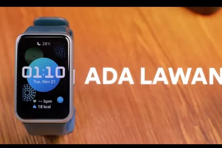 Huawei Watch Fit SE, smartwatch berdesain smart band (youtube)