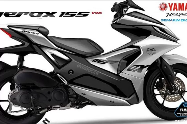 New Yamaha Aerox 155 desain baru (youtube)
