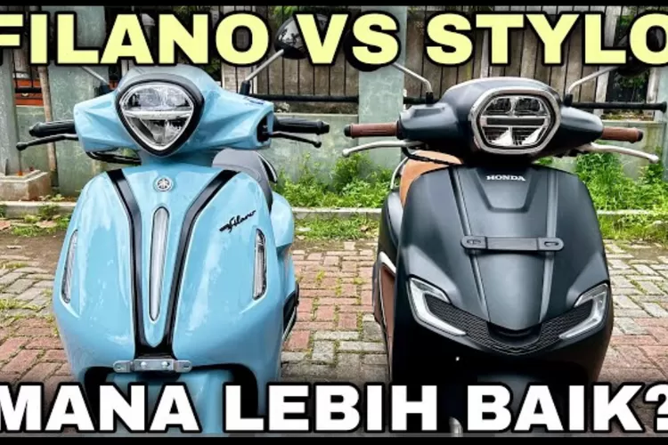 Honda Stylo vs Yamaha Grand Filano (Youtube)