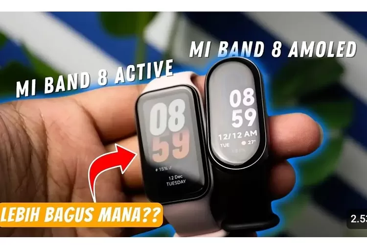 Review dan Unboxing Xiaomi MI Band 8 Active Rilis Indonesia: Smartband Cuma Rp300 Ribu, Spesifikasi Setara Smartwatch (Foto: Youtube)