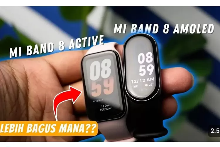 Perbedaan Xiaomi MI Band 8 Active dan MI Band 8 Amoled Rilis Indonesia: Smartband Keren Setara Smartwatch, Berapa Harganya? (Foto: Youtube HangOn ID)