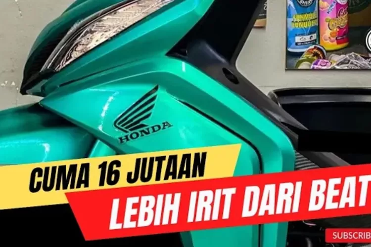 Honda baru saja merilis motor terbaru yang diklaim lebih irit dari Beat dan harga yang terjangkau (Youtube)