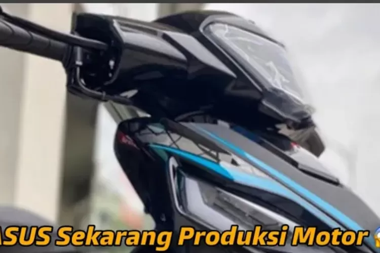 Asus bikin kejutan. Produksi motor baru bermesin 125 cc (Youtube)