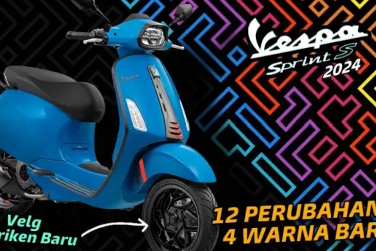 Warna baru Vespa Sprint 2024 (youtube)