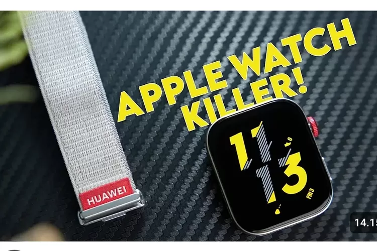 Pembunuh Apple Watch! Huawei Watch Fit 3 Rilis 2024, Desain Stylish, Fitur Olahraga dan Kesehatan Terlengkap! (Foto: Youtube)