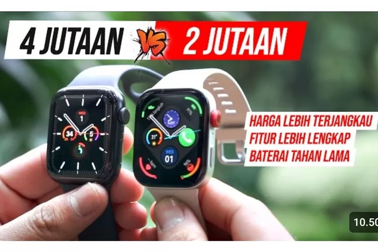 Komparasi Huawei Watch Fit 3 vs Apple Watch SE: Desain dan Fitur Hampir Sama, Harga Beda Jauh, Mending Mana? (Foto: Youtube Pricebook)