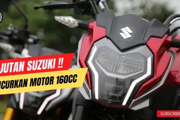 Suzuki beri kejutan rilis motor naked paling gagah (Youtube)