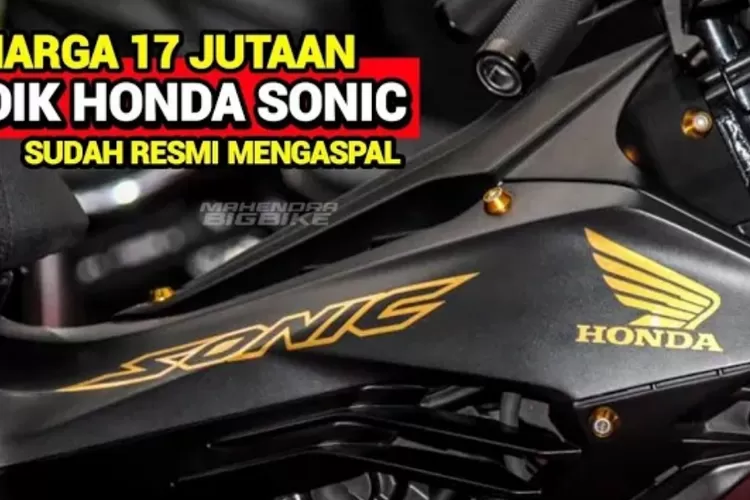 Penerus Sonic, Honda rilis motor baru (Youtube)