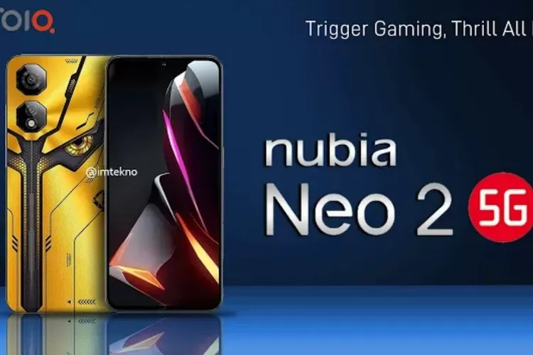 Spesifikasi Nubio Neo 2 5G (youtube)