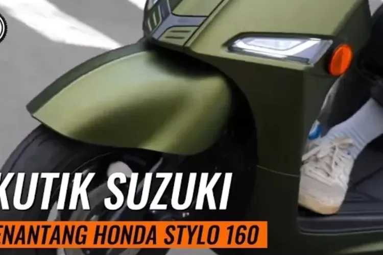 Skutik Suzuki penantang Honda Stylo (youtube)
