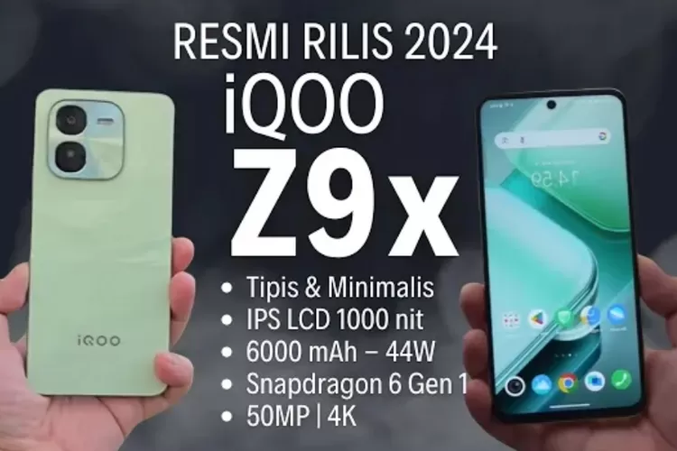Resmi rilis, ini spesifikasi Iqoo Z9x (youtube)