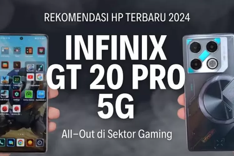Spesifikasi Infinix GT 20 Pro 5G (youtube)