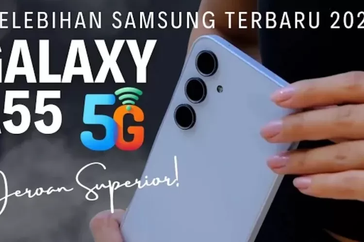 Samsung Galaxy A55 (youtube)