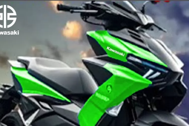 Skutik Kawasaki terbaru edisi 2025 (Oc Oto)