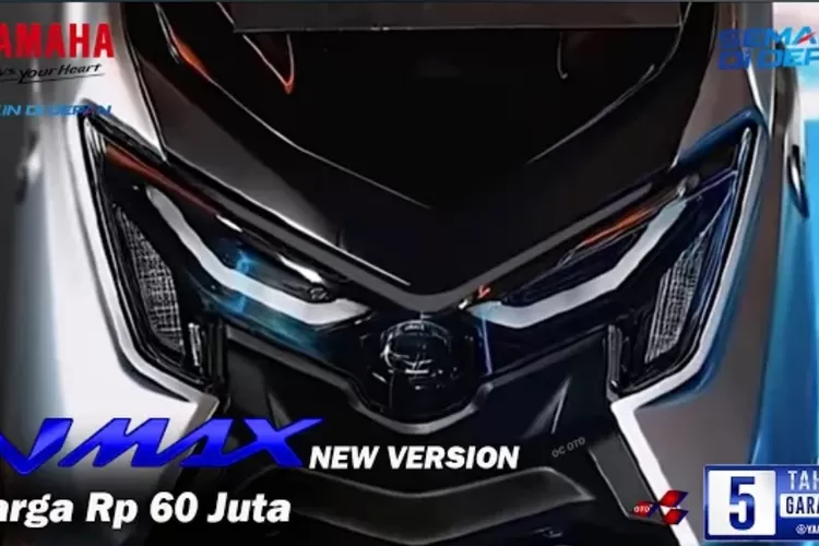 Yamaha Nmax terbaru edisi 2025 makin gagah (Oc Oto)