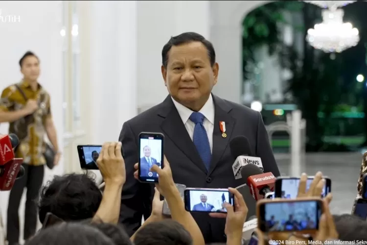 Presiden RI, Prabowo Subianto