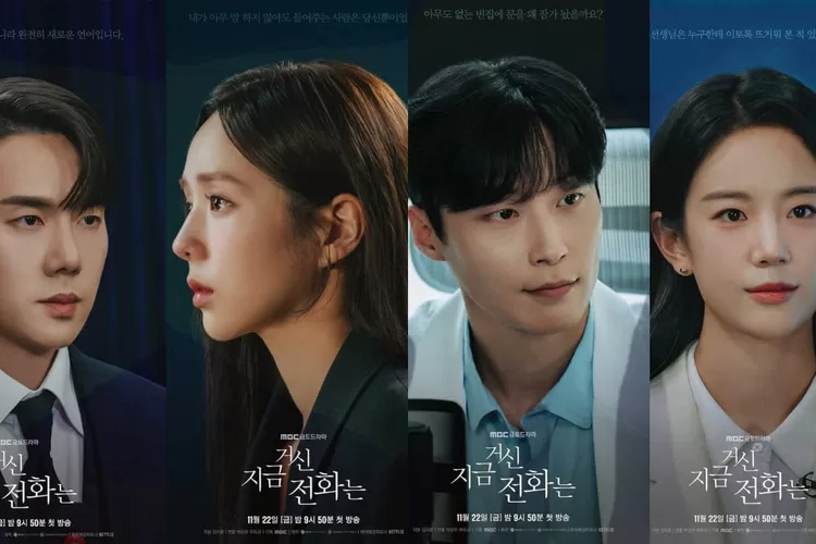 4 Pemain Utama Drama Korea When The Phone Rings. ((Instagram/mbcdrama_now))