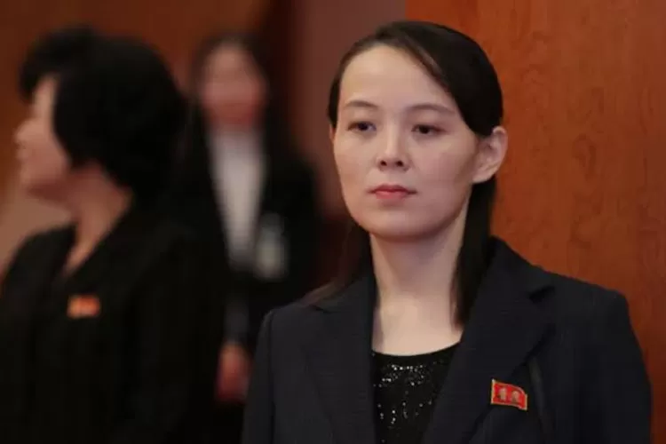 Kim Yo Jong, adik saudara perempuan pemimpin Korut Kim Jong Un.  ((The Korea Herald))